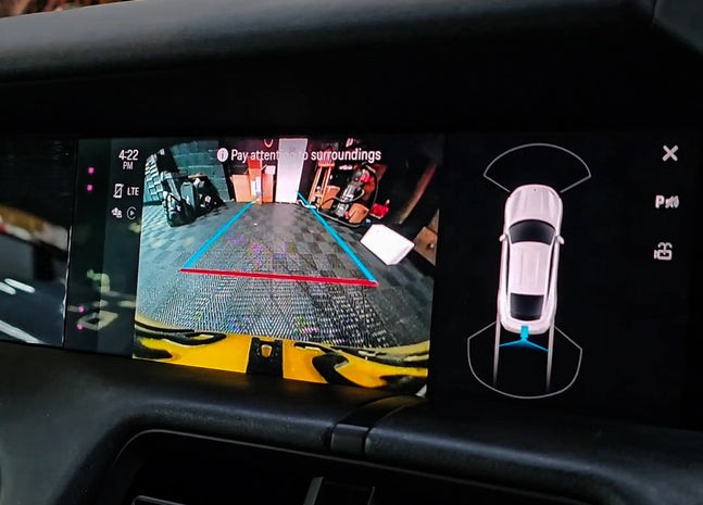 Porsche Taycan Genuine Reversing Camera Retrofit - Fitting Included