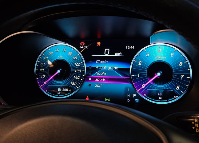 Digital Clusters Dash C Class & GLC Class