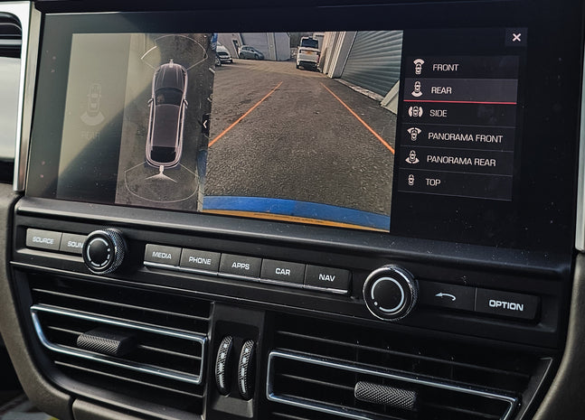 Porsche Genuine 360 Camera Retrofit