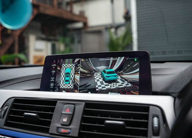 BMW 3 & 4 Series 3d 360 Camera Retrofit With Free CarPlay & Rec Function