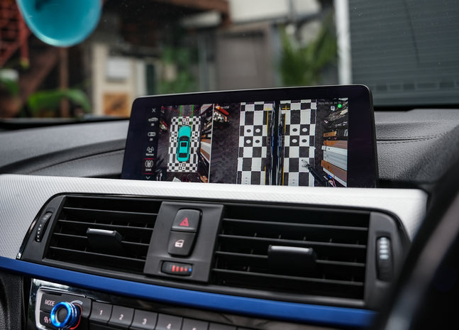 BMW 3 & 4 Series 3d 360 Camera Retrofit With Free CarPlay & Rec Function