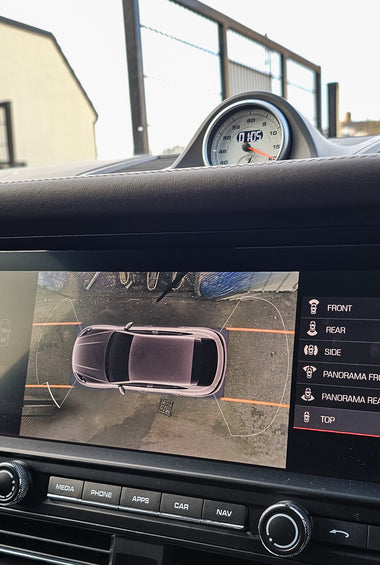 Retrofit cu cameră Porsche originală 360