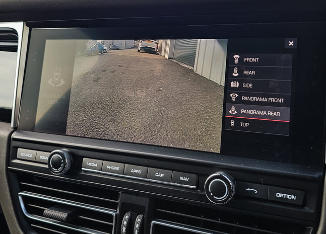 Porsche Genuine 360 Camera Retrofit