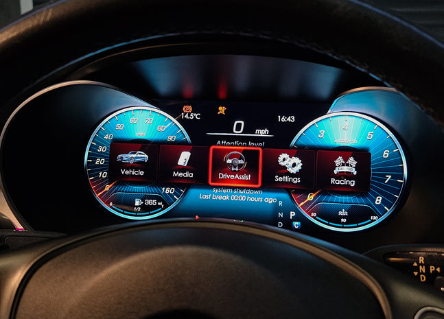 Digital Clusters Dash C Class & GLC Class