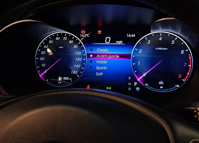 Digital Clusters Dash C Class & GLC Class