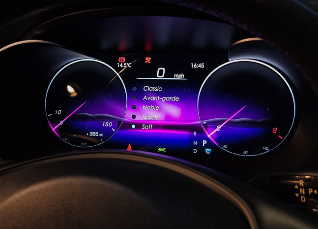 Digital Clusters Dash C Class & GLC Class