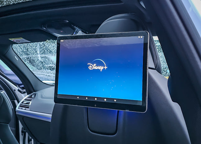 BMW Bucket Seat Rear Entertainment Screens Netflix, Amazon Prime & more