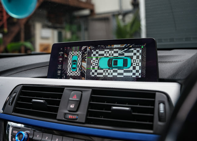 BMW 3 & 4 Series 3d 360 Camera Retrofit With Free CarPlay & Rec Function