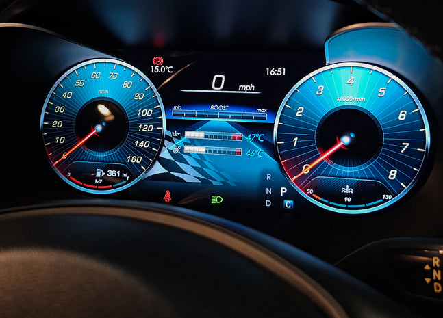 Digital Clusters Dash C Class & GLC Class