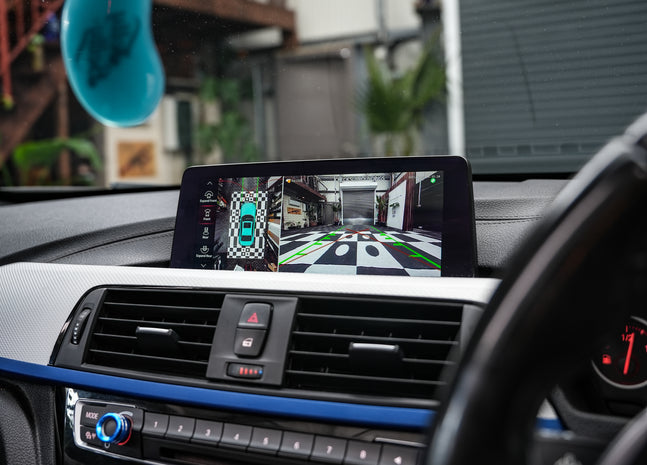 BMW 3 & 4 Series 3d 360 Camera Retrofit With Free CarPlay & Rec Function