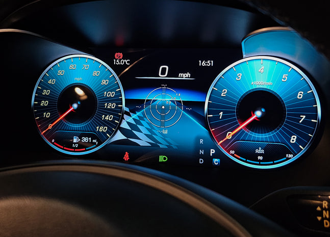 Digital Clusters Dash C Class & GLC Class