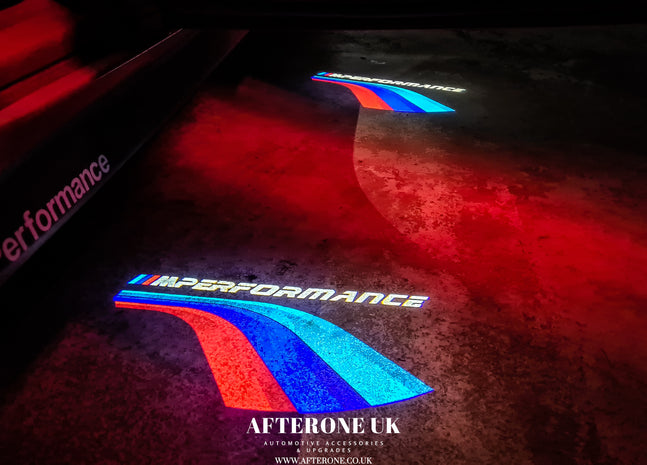 Bmw m outlet performance door light