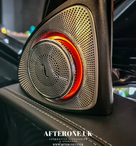 Mercedes-Benz E-Class W213 Door Tweeters With Ambient Light