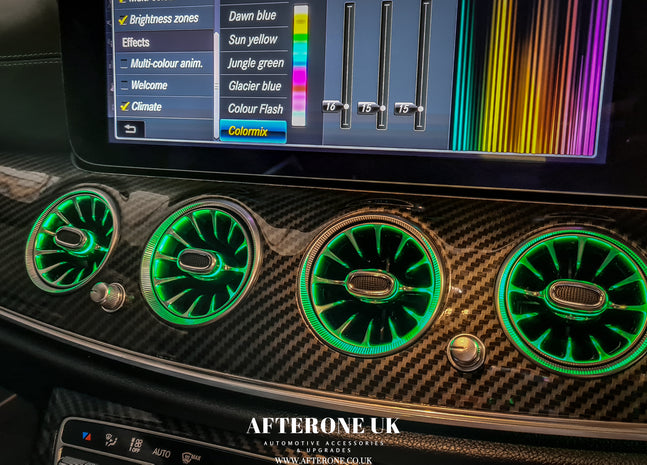 Mercedes-Benz Clasa E W213 Turbo Gurile de aerisire Lumina ambientala