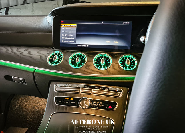 Mercedes-Benz Clasa E W213 Turbo Gurile de aerisire Lumina ambientala