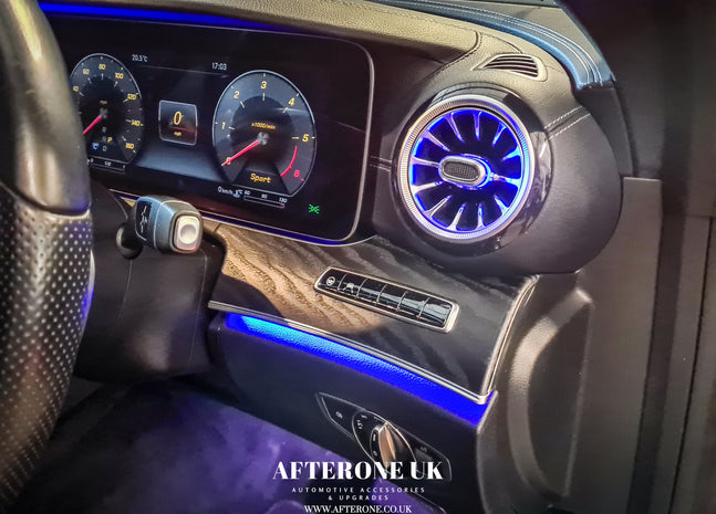 Mercedes-Benz Clasa E W213 Turbo Gurile de aerisire Lumina ambientala