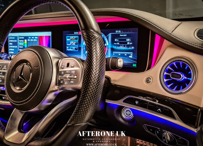Mercedes-Benz S-Class W222 Turbo Air Vents Ambient Light