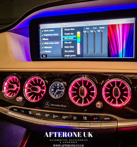 Mercedes-Benz S-Class W222 Turbo Air Vents Ambient Light