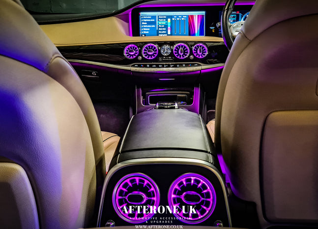 Mercedes-Benz S-Class W222 Turbo Air Vents Ambient Light