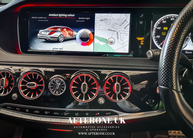 Mercedes-Benz S-Class W222 Turbo Air Vents Ambient Light