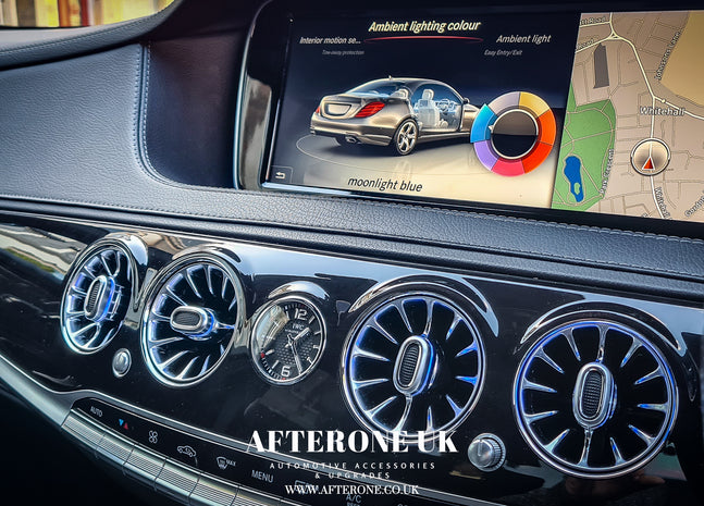 Mercedes-Benz S-Class W222 Turbo Air Vents Ambient Light