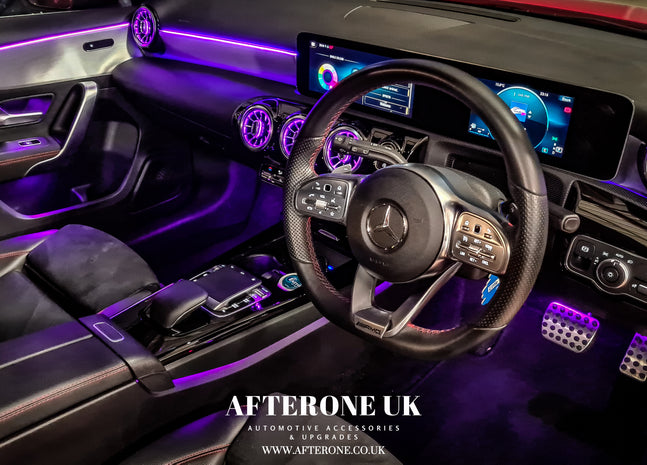 Mercedes-Benz Clasa A / CLA W177 / C118 2018–2021 Renovare a sistemului de iluminare ambientală