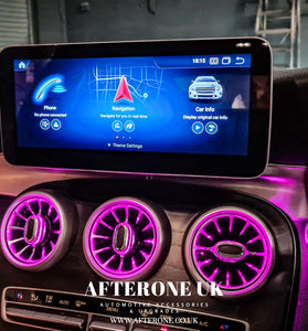Unitate centrală Android Mercedes-Benz Clasa C / GLC / V de 10,25 inchi W205 / X253 / W447 2013-2018