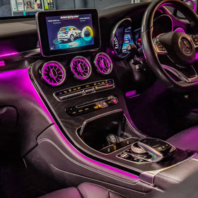 Mercedes-Benz C-Class & GLC Turbo Air Vents Ambient Light