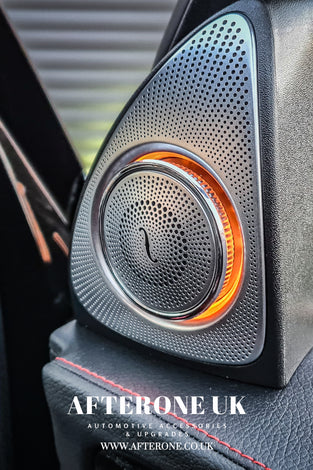 Mercedes-Benz C-Class & GLC Door Tweeters With Ambient Light