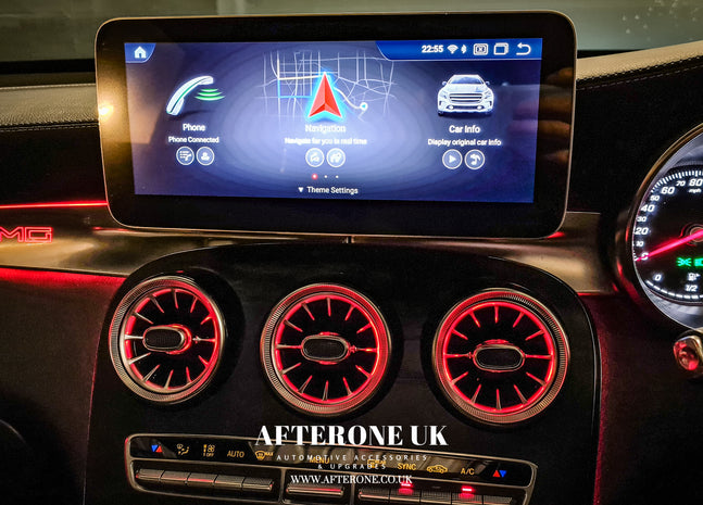 Mercedes-Benz C-Class & GLC Turbo Air Vents Ambient Light