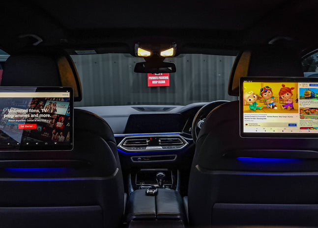 Rear Entertainment System BMW, Range Rover