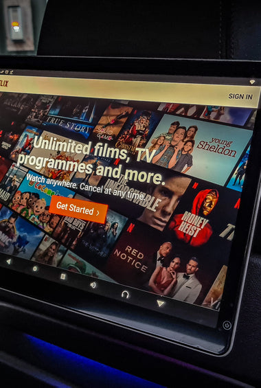 Rear Entertainment System BMW, Range Rover