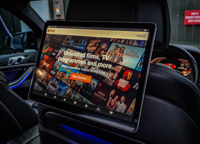 Rear Entertainment System BMW, Range Rover