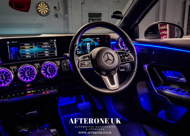 Mercedes-Benz Clasa A / CLA W177 / C118 2018–2021 Renovare a sistemului de iluminare ambientală