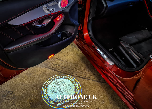 Laser HD Puddle Light Courtesy LED Logo for Mercedes-Benz