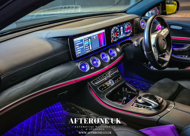 Mercedes-Benz Clasa E W213 Iluminare ambientală Grenuri de aerisire Stil EQS-EQC