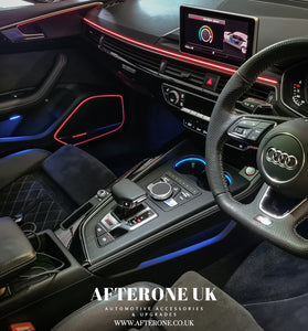 Audi A4 / A5 8W 2016+ Iluminare ambientală Upgrade / Sistem de modernizare