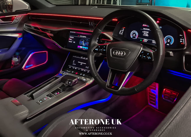 Audi 2018+ Ambient Lighting Upgrade System – UK