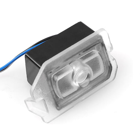 Sigla cu LED de curtoazie pentru lumina baltă pentru oglindă pentru Mercedes-Benz „AMG” 